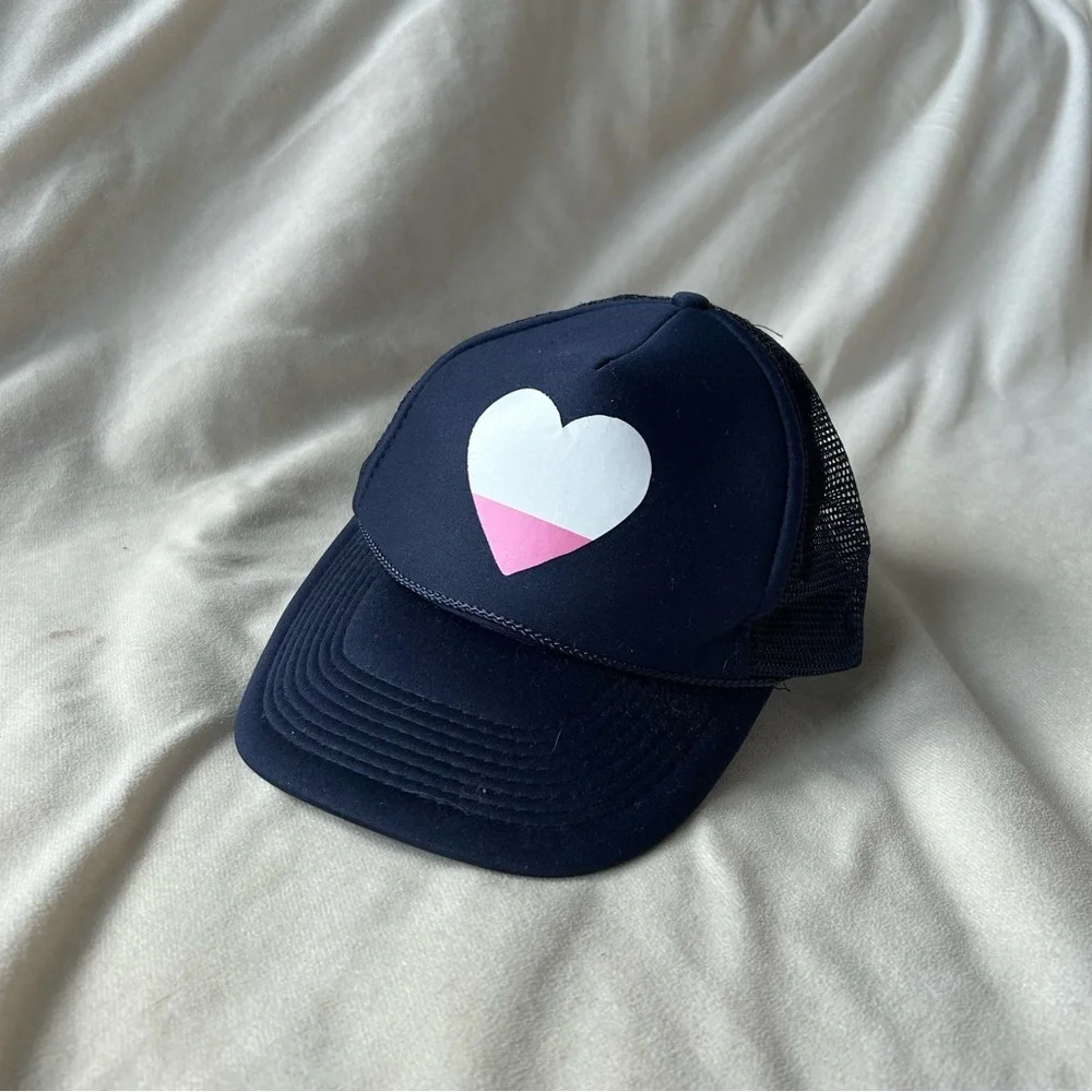 Sundry Heart Navy Blue Trucker Hat